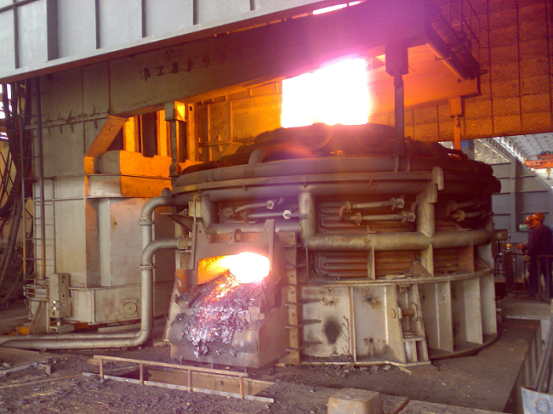 Дуговая сталеплавильная печь 