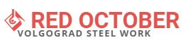Логотип ВМК Красный октябрь на английском языке